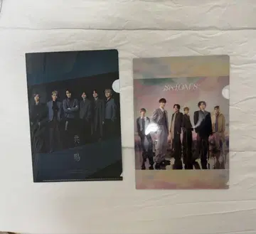 SixTONES 특전 클리어 파일 8장