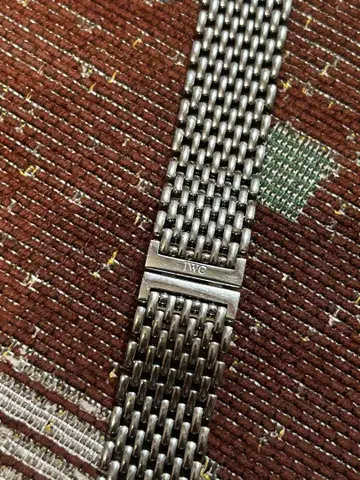 [ 초음파 세척 완료 ] IWC 포르토피노 정품 블레스 러그 폭 18mm