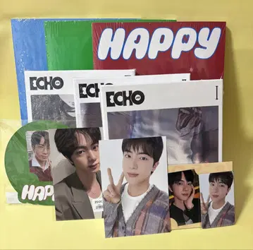 BTSJIN 솔로 앨범 HAPPY ECHO 각 3 형태 세트
