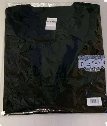 ONE OK ROCK 2025 DETOX JAPAN 티셔츠 XL