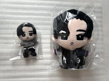 스노우 칠 메구로 렌 봉제 인형 2개 세트 새상품