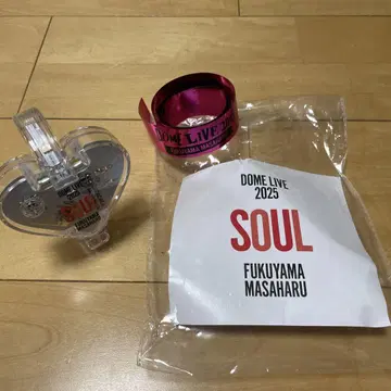 후쿠야마 마사히로 DOME LIVE 2025 SOUL 싱크로 라이트 뱅글