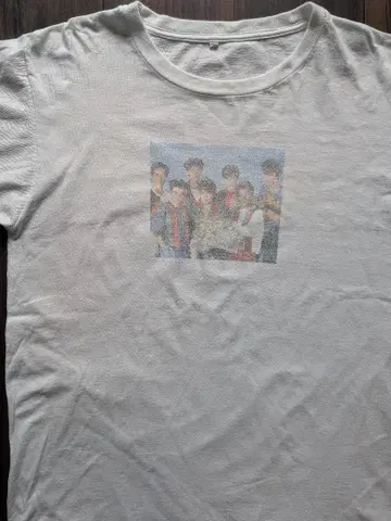 90s 80s 빈티지 빛 GENJI 사진 티셔츠 쟈니즈 구제 의류