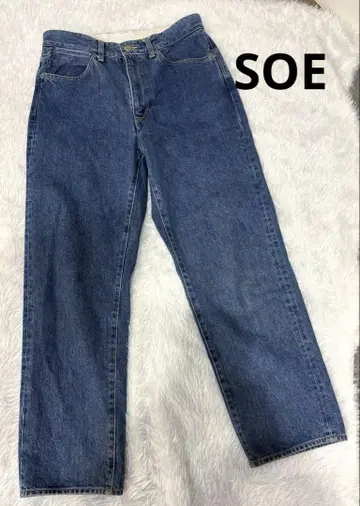 SOE READY TO WEAR 테이퍼드 데님 팬츠