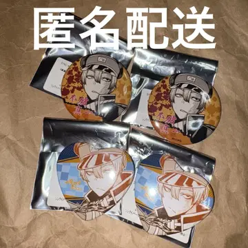 도겐안키 후와 신이치 하트형 캔뱃지 아키타 쇼텐 원작 그림
