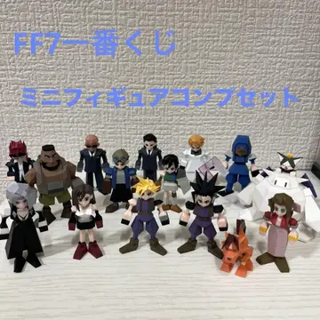 미사용 새상품 ff7 리버스 제일복권 미니피규어 풀컴프