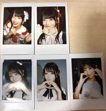 SWEET STEADY 시로이시 마유미 폴라로이드 4장