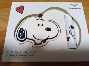 코스메 키친 스누피 키링 립 크림 케이스