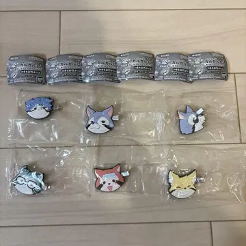 새상품 너구리 카르카르단 캡슐 헤어 클립 x 6