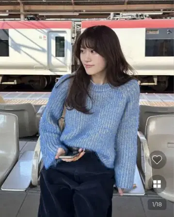nugu daisy 믹스 컬러 니트