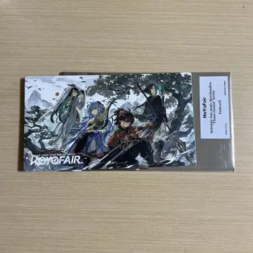 원신 HoYoFair 2024 호요페어 한운 감우 가명 소 엽서