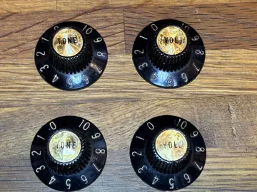 Gibson 1968년 제2세대 솜브레로 노브 4개 세트 Les Paul