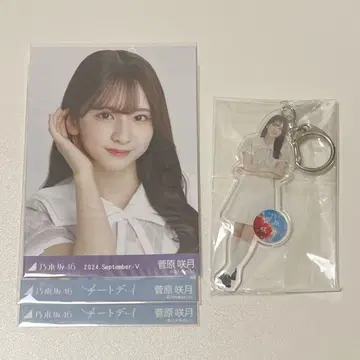노기자카46 스가와라 사츠키 치트 데이 브로마이드 키링