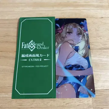 FGO 최종 재림전 편성 화면풍 카드 스페이스 에레슈키갈