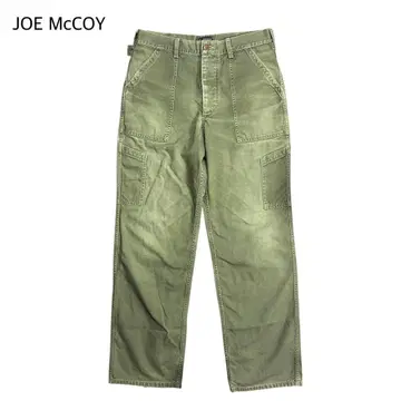 JOE McCOY 베이커 팬츠 구 리얼 맥코이 카키