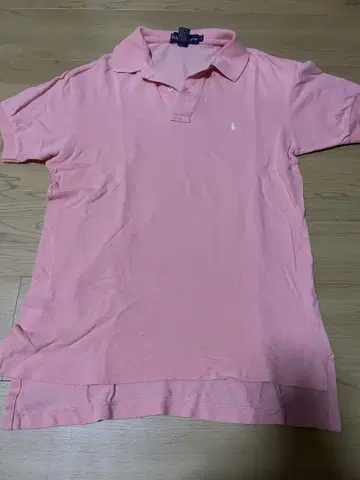 폴로 랄프 로렌 반팔 피케 셔츠 핑크
