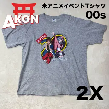 [초레어] A-KON 2009 T셔츠 이벤트 애니메이션 한정판 해외 2X