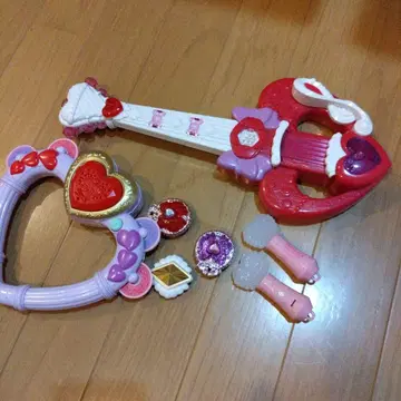 프리큐어 완구 세트 멜로디 탬버린 트윈 러브 기타