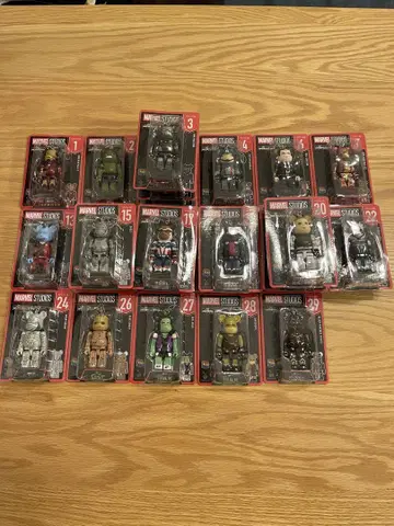 MARVEL happy 복권 BE@RBRICK 100%
