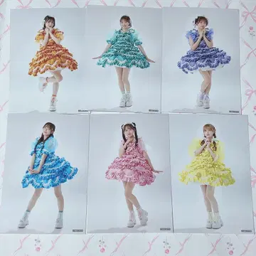FRUITS ZIPPER 브로마이드 전원 세트 대특전회 D상