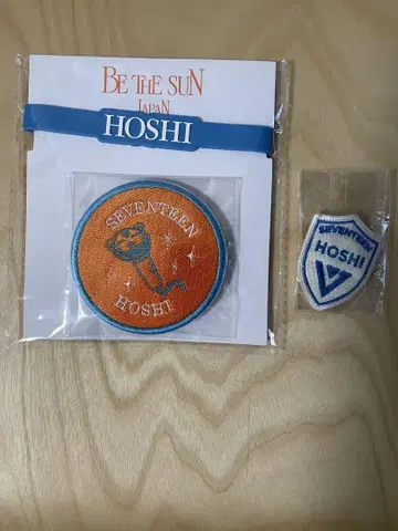 SEVENTEEN 호시 BE THE SUN 샤다콘 와펜 배지