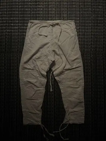 30-40s Japan vintage 노라기 보로 이지 팬츠