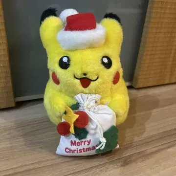 포켓몬 봉제 인형 TOMY 산타2000 피카츄 크리스마스