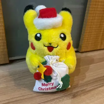 포켓몬 봉제 인형 TOMY 산타2000 피카츄 크리스마스