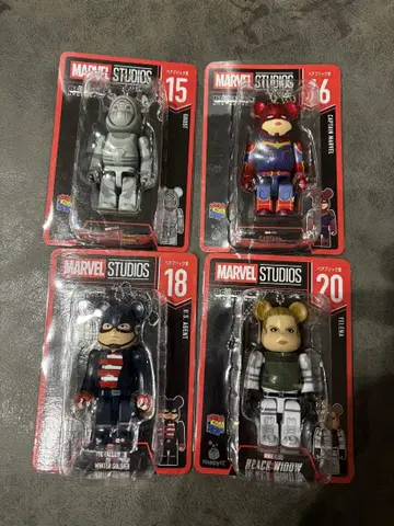 MARVEL STUDIOS 큐브릭 피규어 세트 4체