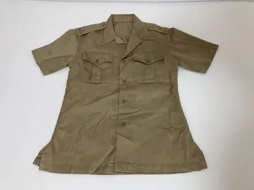 50s US ARMY 미군 실물 치노 반팔 셔츠 M 사이즈