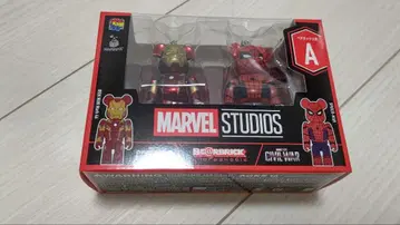 MARVEL Happy 복권 베어브릭 아이언맨 스파이더맨 A