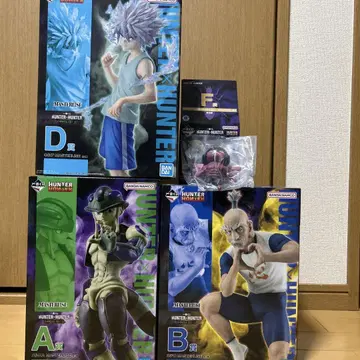 제일복권 HUNTER x HUNTER A상 B상 D상 F상 세트
