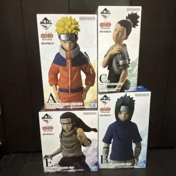 제일복권 NARUTO-나루토- 중급닌자 시험편 A B C E상 피규어