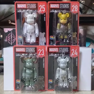 Happy 복권 [ BE@RBRICK ] 베어브릭상 4종 1