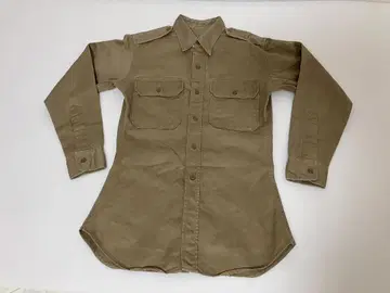 50s US ARMY 미군 실물 치노 셔츠 긴팔 M 사이즈 정도