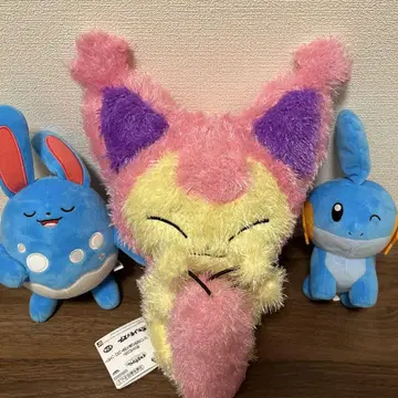포켓몬스터 에네코 마릴리 미즈고로우 봉제 인형 세트
