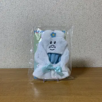 봉제 인형 판초 블루 리본
