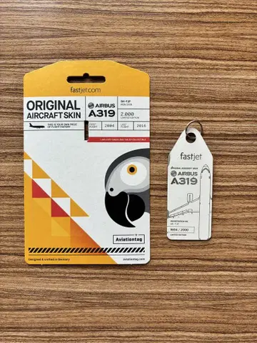 Aviation tag Fastjet A319