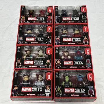 MARVEL Happy 복권 BE@RBRICK A-H상 8종류 컴프