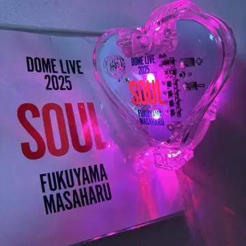 후쿠야마 마사히로 DOME LIVE 2025 싱크로 라이트 뱅글 응원봉