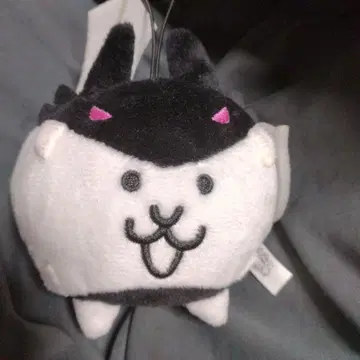 암흑 고양이 냥코 대전쟁 봉제 인형 마스코트 익명 배송 미사용 프라이스