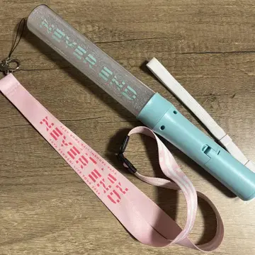테고시 유야 NEVER END 응원봉 & 넥 스트라이프 세트