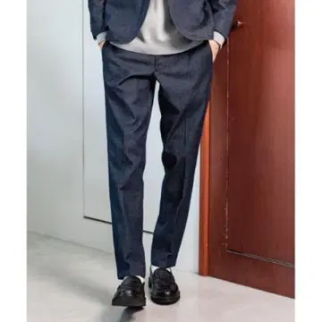 THE SHOP TK [택 포함] 색빠짐이 적은 스트레치 데님 슬랙스 M