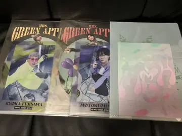 제일복권 Mrs. GREEN APPLE F상 클리어 파일&스티커 2