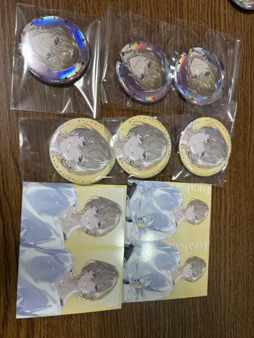 후키 카나토 캔뱃지 폴라로이드풍 카드