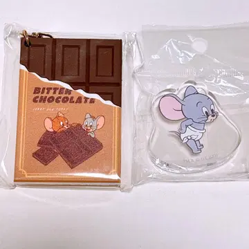 톰과 제리 태피 초콜릿 스트랩 키링 마스코트