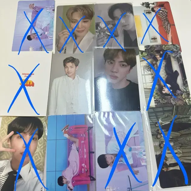 방탄소년단 포카 양도합니다
