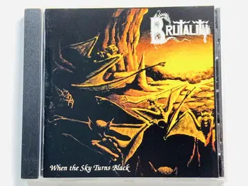 단종 레어 BRUTALITY/When the Sky Turns Black