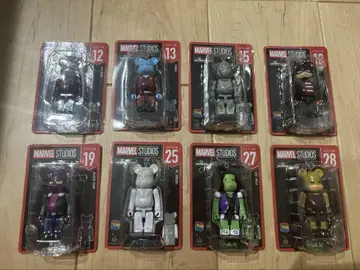 8세트 MARVEL Happy 복권 BE@RBRICK 베어브릭