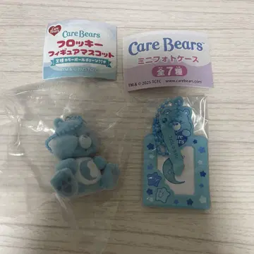 케어베어 CareBears 플로키 피규어 마스코트 미니 사진 케이스